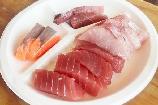 刺身の盛り合わせ 刺身,鮮魚,生の写真素材