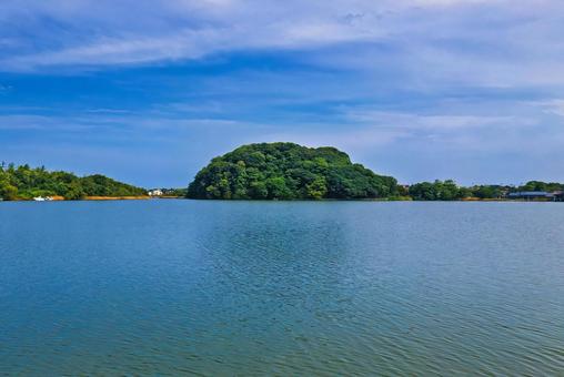かつての天台宗の霊場、加賀市の鹿島の森 かつての天台宗の霊場、加賀市の鹿島の森 鹿島の森,加賀市,石川県の写真素材