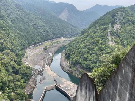 Ikehara Dam, Shimokitayama Village, Yoshino District, Nara Prefecture, JPG