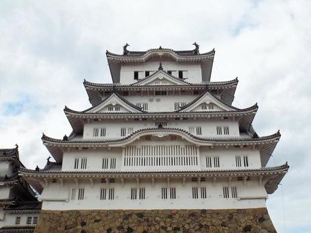 【風景写真】姫路城の風景 【風景写真】姫路城の風景の写真