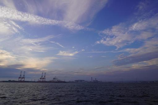 Osaka Bay scenery, JPG Osaka Bay scenery, JPG