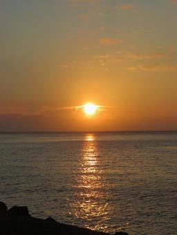 Photo, sunset, sun, light, 