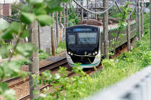 田園都市線６ 田園都市線,電車,鉄道の写真素材