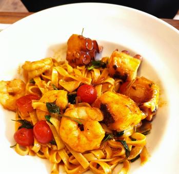 Seafood pasta, JPG Seafood pasta, JPG