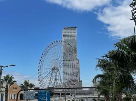 りんくうタワー　スターゲートホテル りんくうタワー,関西エアポート,観覧車の写真素材