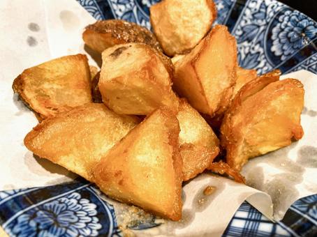 北海道キタアカリのフライドポテト フライドポテト,ポテトフライ,キタアカリの写真素材