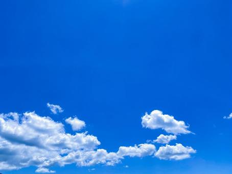空と雲 空と雲 青空,そら,雲の写真素材