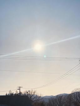 冬の日差し 冬の日差しの写真