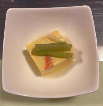 R7.08.13 卵豆腐 R7.08.13 卵豆腐の写真