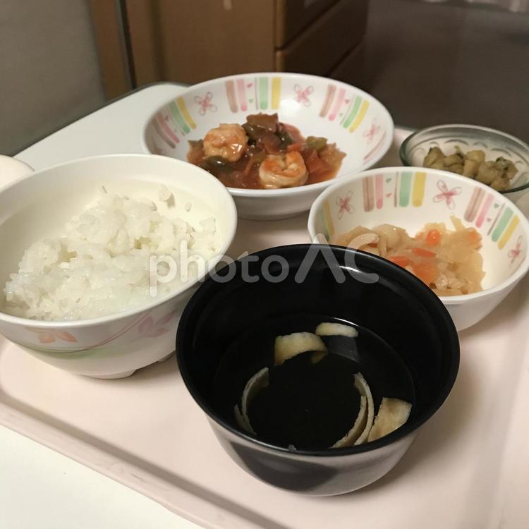病院食　イメージ 病院食,定食,食事の写真素材