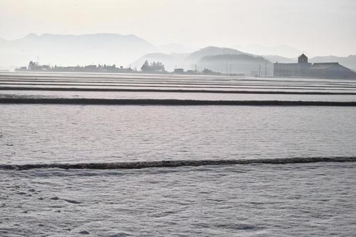 雪解け４の写真