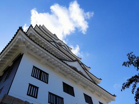 福山城 天守 福山城 天守 福山城,広島県,fukuyamaの写真素材