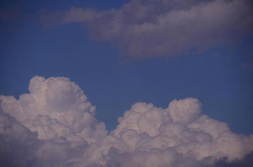 夏の空、夏の雲 夏の空、夏の雲の写真