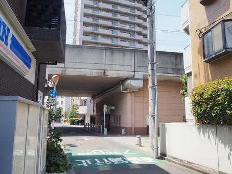 Photo, shinagawa road, komae station, higashiizumi, 