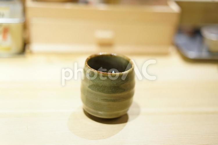 ほっとひといき お茶,茶,ゆのみの写真素材