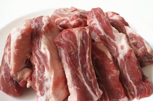 Pork spare ribs, JPG