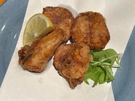 唐揚げ フグの唐揚げ,みんな大好き,酒肴の写真素材