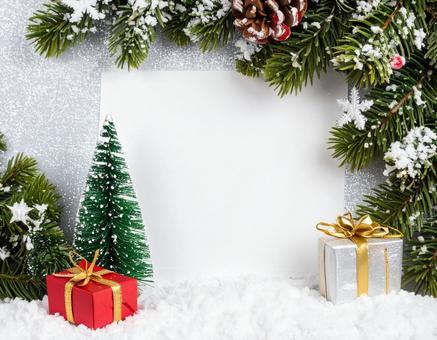 クリスマスのテキストスペース クリスマスのテキストスペースの写真