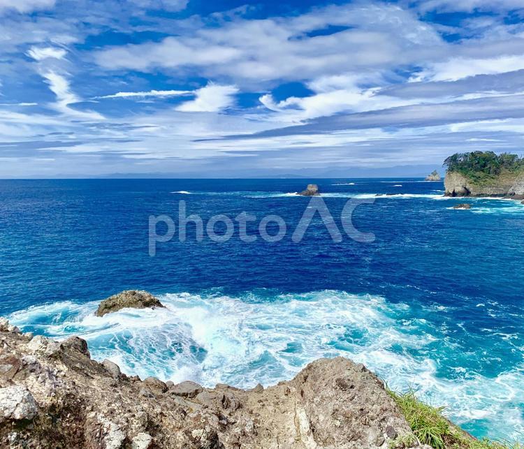 海の風景 海,自然,波の写真素材
