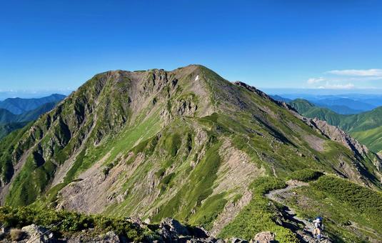 赤石岳へ登山17 赤石岳へ登山17の写真