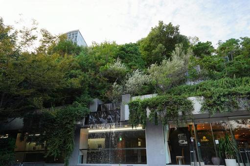 福岡 天神 アクロス福岡3 福岡 天神 アクロス福岡3 アクロス福岡,アクロス,ビルの写真素材