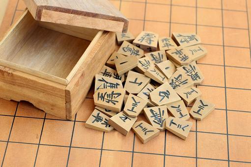 将棋の駒 将棋,駒,盤の写真素材