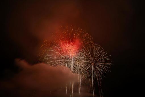 沼田花火大会 沼田花火大会 沼田花火大会,花火,fireworksの写真素材