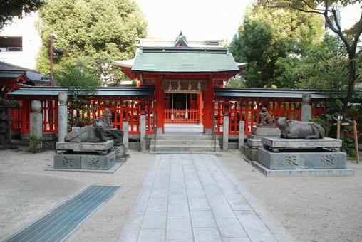 Photo, suikyo tenmangu, fukuoka city, tenman-gu shrine, 