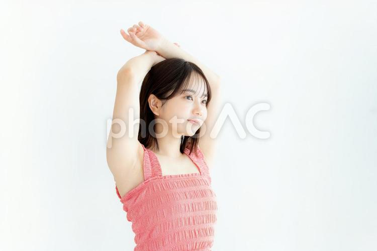 若い女性の美容イメージ 美容,ビューティー,ワキの写真素材
