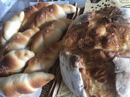 焼きたてパン 焼きたてパンの写真