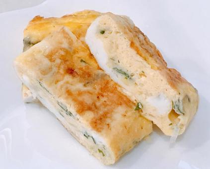厚焼き玉子 厚焼き玉子の写真