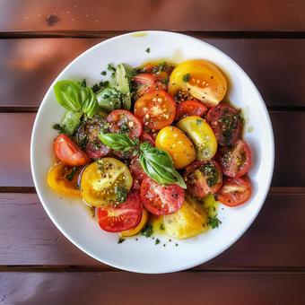 トマト料理 トマト料理の写真