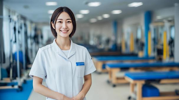 理学療法士の女性5 理学療法士の女性5の写真