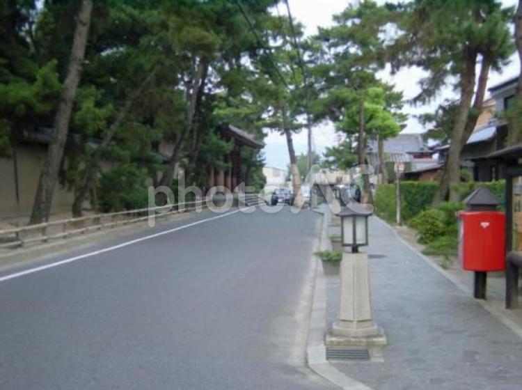 奈良　京終の街並み　2006年　4 奈良,京終,2006の写真素材