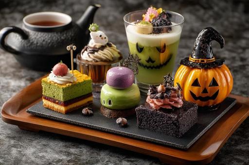 ハロウィンデザートセット-1の写真
