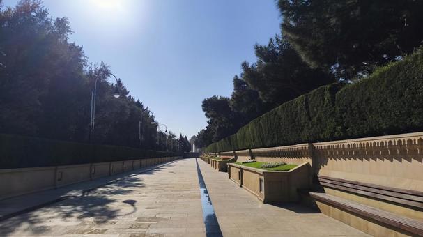 殉教者の小道（アゼルバイジャン）の写真