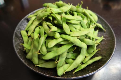 枝豆 山盛り 枝豆 山盛り 枝豆,大豆,茹での写真素材