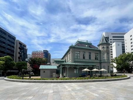 旧福岡県公会堂貴賓館 旧福岡県公会堂貴賓館 景色,自然,晴れの写真素材