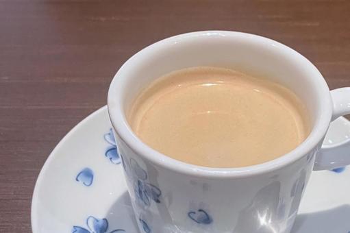 カフェオレ カフェオレ カフェオレ,ホット,温かいの写真素材