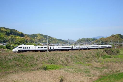 JR九州　885系特急電車（一次車） jr九州,885系,特急の写真素材