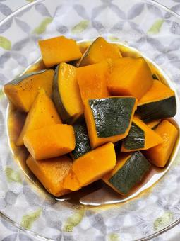 かぼちゃの煮物1 かぼちゃの煮物1の写真