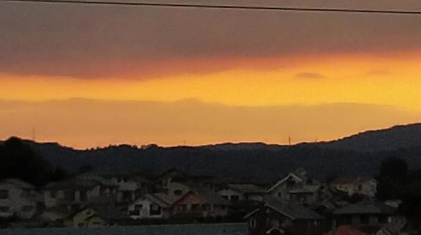 夕焼け 夕焼けの写真