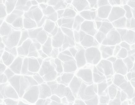 白色の水面模様 白色の水面模様の写真