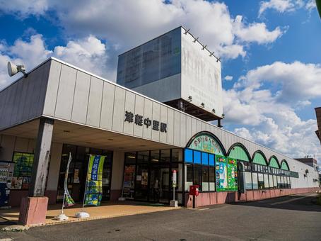 津軽鉄道津軽中里駅 津軽鉄道津軽中里駅 津軽中里駅,津軽鉄道,地方私鉄の写真素材