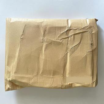 梱包材_001_O0053 宅配物,エコ,紙パックの写真素材