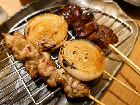 焼き鳥 焼き鳥の写真