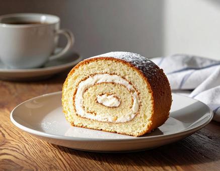 ロールケーキ ロールケーキの写真