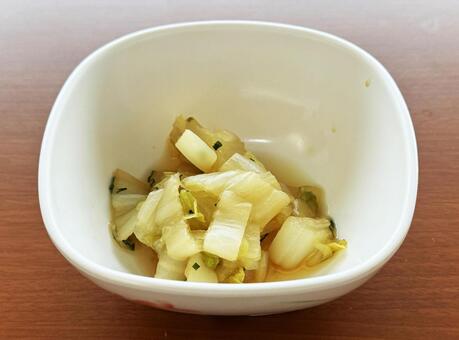 白菜のお浸し 白菜のお浸し,お浸し,白菜の写真素材