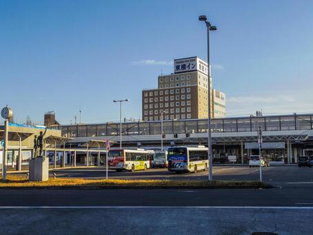 【群馬県】前橋市・前橋駅北口 前橋駅,前橋駅北口,前橋市の写真素材
