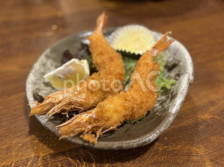 エビフライ エビフライ,海老フライ,2尾の写真素材